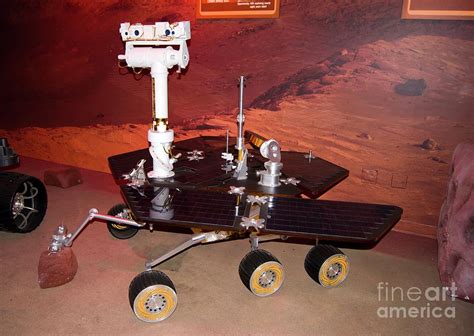 Mars Rover Model At Kennedy Space Center. Photograph by Mark Williamson/science Photo Library ...