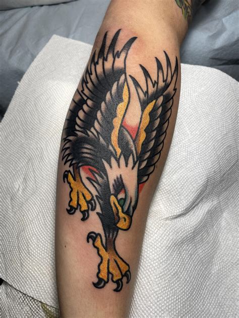 Traditional Eagle Forearm Tattoo – NBKomputer