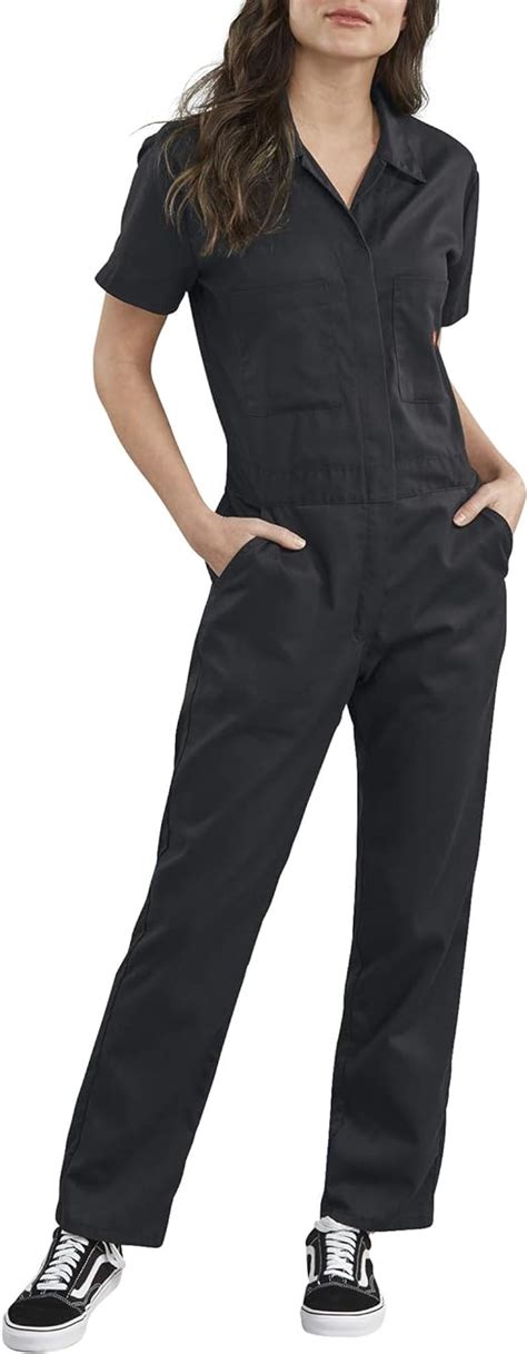 Dickies Women's Short Sleeve Flex Coverall Work Utility: Amazon.co.uk: Clothing