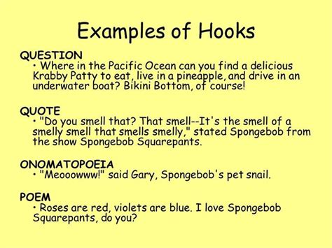 How To Write A Hook Essay