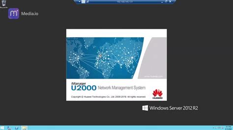 U2000 installation on Server 2012R2 - YouTube