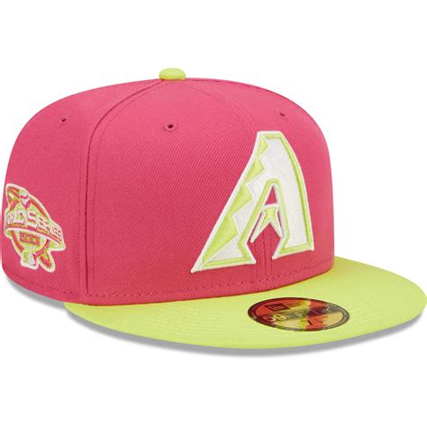 New Era Arizona Diamondbacks Pink 2001 World Series Champions Beetroot