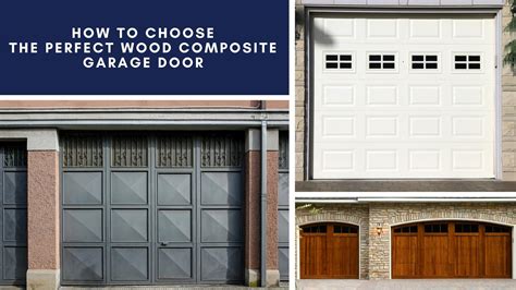 Wood Composite Garage Door: How to Choose the Right One