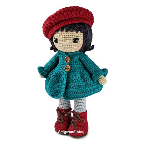 Free Crissy crochet doll amigurumi pattern - Amigurumi Today