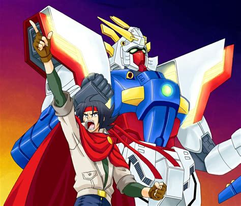 Shining Gundam and Domon Kasshu