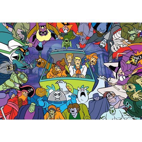 Jigsaw Puzzle - Scooby Doo Classic Monsters 1000 Piece - Paper House