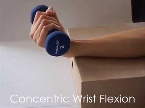 Home Exercise Program: Lateral/Medial Epicondylitis - YouTube