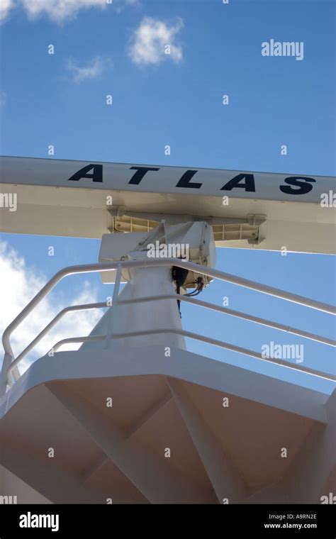 Radar installation on board a cruise ship Stock Photo - Alamy