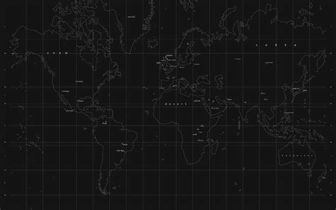 World Map Wallpapers Black - Wallpaper Cave