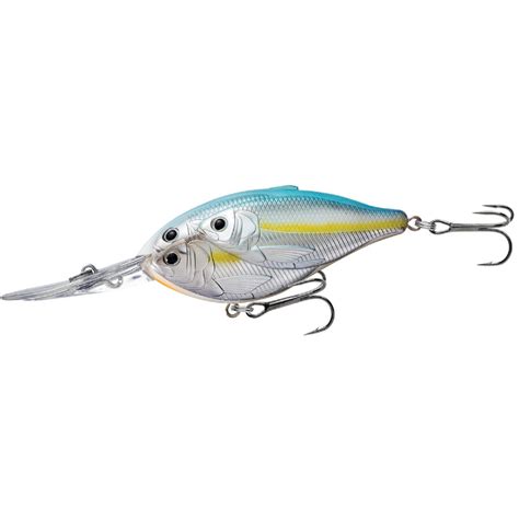 Threadfin Shad Crankbait – Freshwater, 3″, #2 Hook, 16′ Depth, Metallic ...