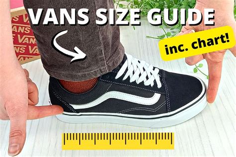 Vans Size Guide & Chart (Do Vans Run Big Or Small?) - Wearably Weird