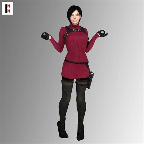 RE4 - Ada Wong for Genesis 8 Female Daz Content by INN