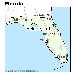 Map Of Florida Palm Coast | Draw A Topographic Map