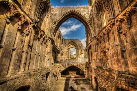 Glastonbury Abbey 3 by Vitaloverdose on DeviantArt