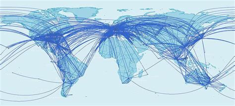 British Airways Route Map - Map Of The World