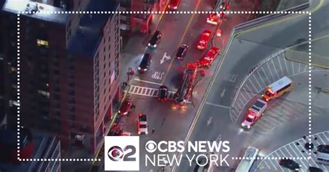 Crews respond to reports of explosion on Roosevelt Island - CBS New York