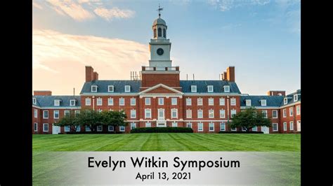 Evelyn Witkin Symposium, April 13, 2021: Graham Walker, MIT (Session 1, speaker) - YouTube