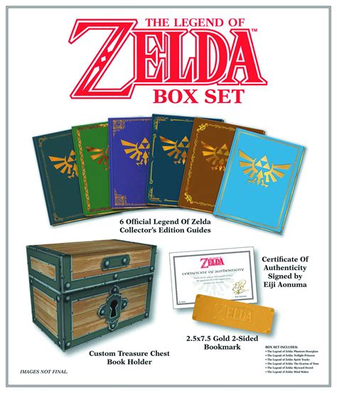 OCT132392 - LEGEND OF ZELDA COLLECTORS ED STRATEGY GUIDE BOX SET - Previews World