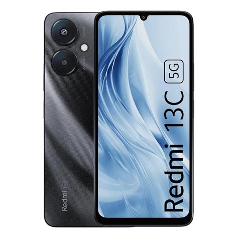 Buy Redmi 13C 5G Startrail Black 128gb Online at best price!