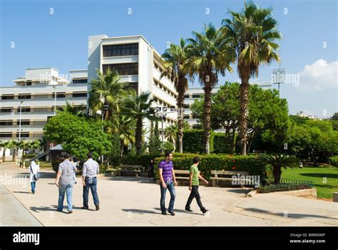 The campus of the Beirut Arab university Lebanon Middle East Stock Photo - Alamy