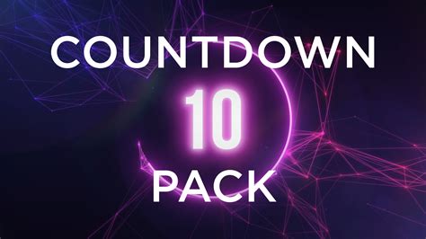 10 Second Countdowns - Animation Pack - Enchanted Media