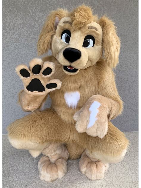 Realistic Dog Fursuit Costume Mascot Costume