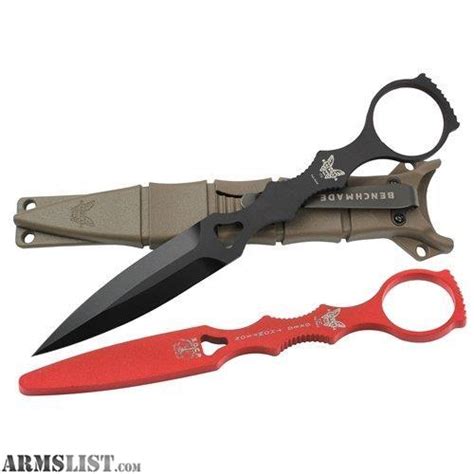 ARMSLIST - For Sale: Benchmade SOCP Skeletonized Dagger Knife 176BKSN-COMBO $131.75 with Free ...