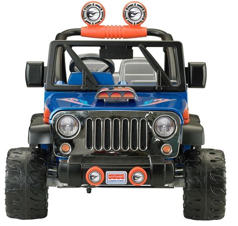 Power Wheels For Boys Jeep Wrangler Kids Motorized