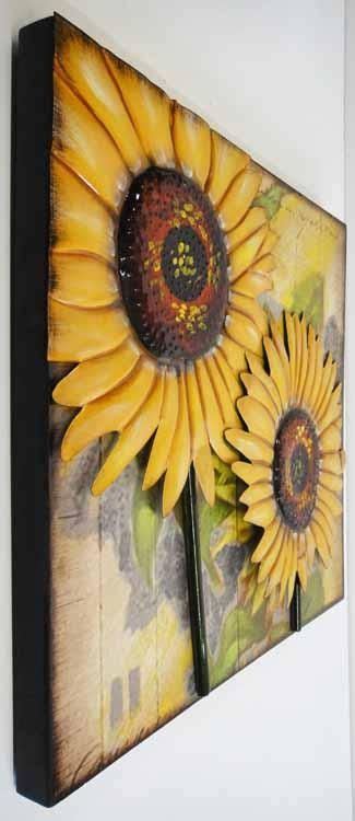 20 Best Ideas Metal Sunflower Wall Art | Wall Art Ideas