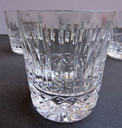 Waterford "Maeve" Pattern Crystal Old Fashioned Glasses (Sold Separately)