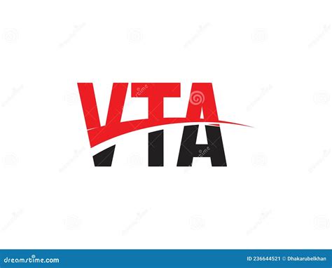 VTA Letter Initial Logo Design Vector Illustration Stock Vector ...