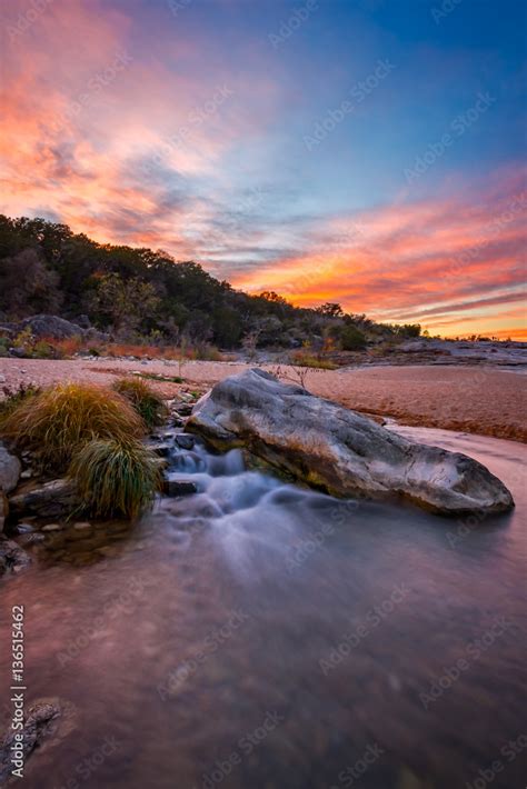 Pedernales Falls State Park at Johnson City, Texas. Stock Photo | Adobe Stock