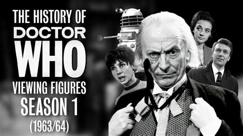 The History of Doctor Who Viewing Figures: Season 1 (1963/64) - YouTube