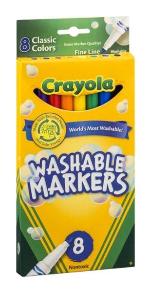 Crayola Classic Colors Fine Line Washable Markers | Hy-Vee Aisles ...