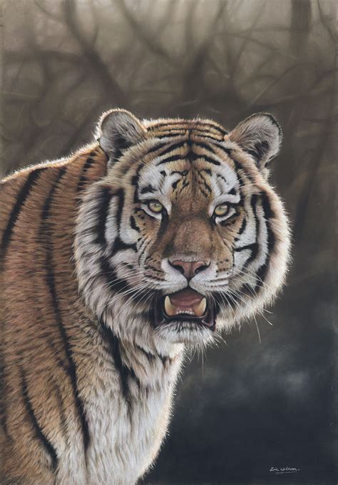 Eric Wilson Fine Art-Tiger paintings. Original fine art tiger artwork ...