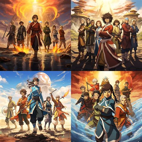 Avatar the Last Airbender AI Art Style - Harmonious Elements - Avatar the Last Airbender Stable ...