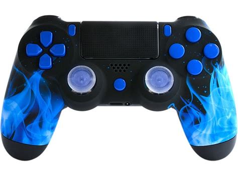 Blue Fire New Ps4 Pro Custom UN-MODDED Controller Exclusive | Etsy