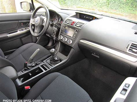 2015 Impreza interior photos and images