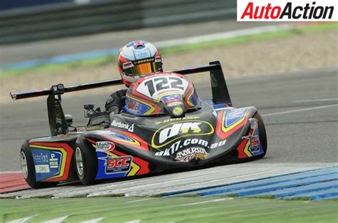 Jordan Ford won Round 3 and 4 of the European Superkart Championship - Photo: Fotosport.cz ...