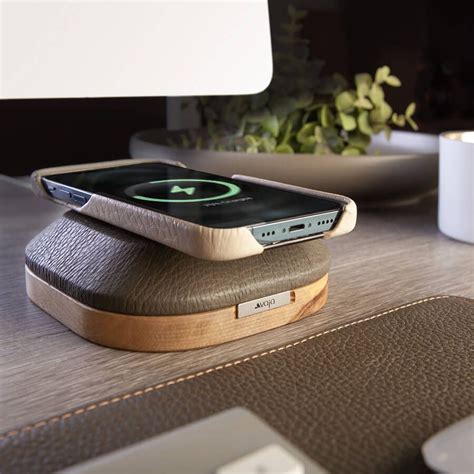 Description: Features: The Magsafe Wood & Leather mount, is designed as a secure mount for your ...