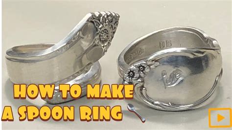 How To Make Spoon Ring - YouTube