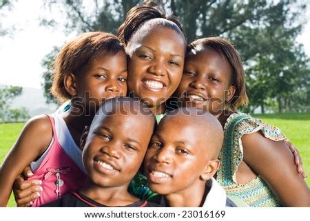 Happy African Family Portrait Stock Photo 23016169 : Shutterstock