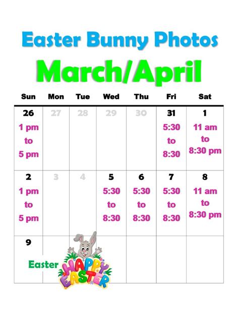 The Easter Bunny is Coming to Town! - Biggs Park Mall