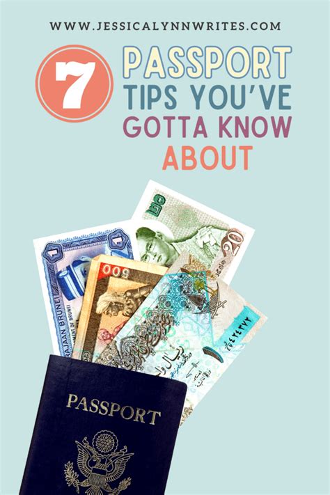 7 Helpful Passport Tips You've Gotta Know About • Jessica Lynn Writes