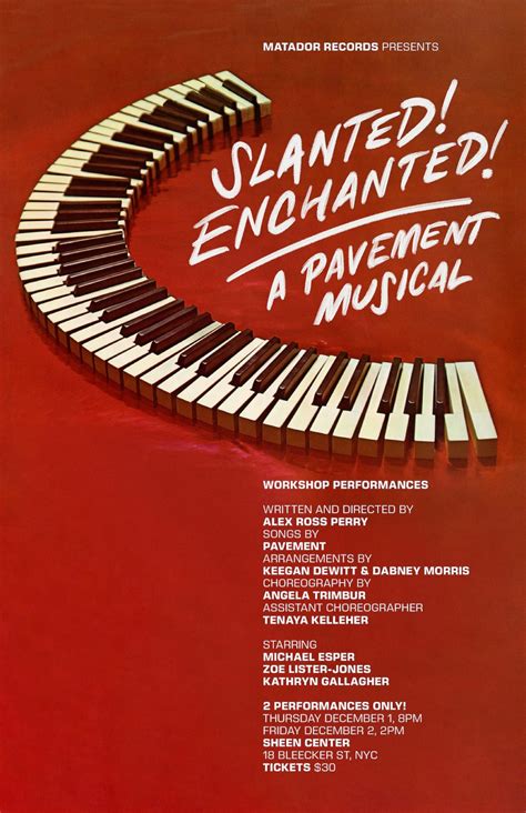 The Pavement Musical Will Make You Squirm in Your Seat - SPIN