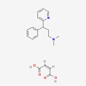 Pheniramine Maleate | C20H24N2O4 | CID 5282139 - PubChem