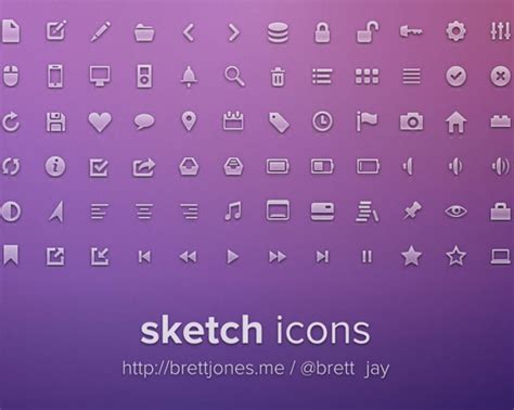 free-sketch-icons - Web Design Ledger