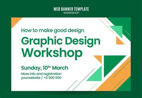 Workshop Banner Vector Art, Icons, and Graphics for Free Download