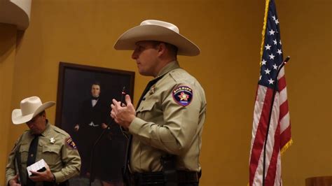 Williamson County Sheriff Robert Chody Sworn In - YouTube