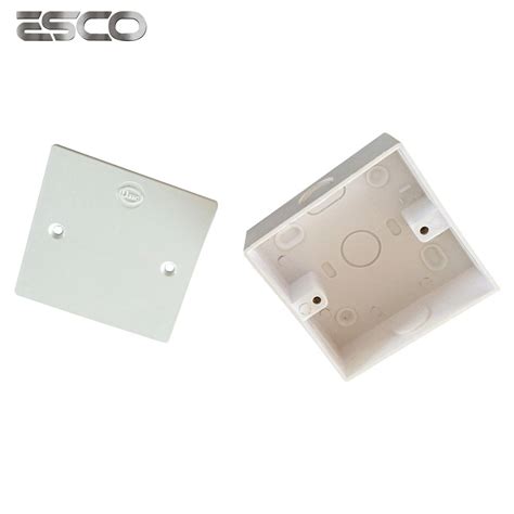 PVC Switch Surface Mounting Wall Socket Cover Cable Trunking Knockout ...